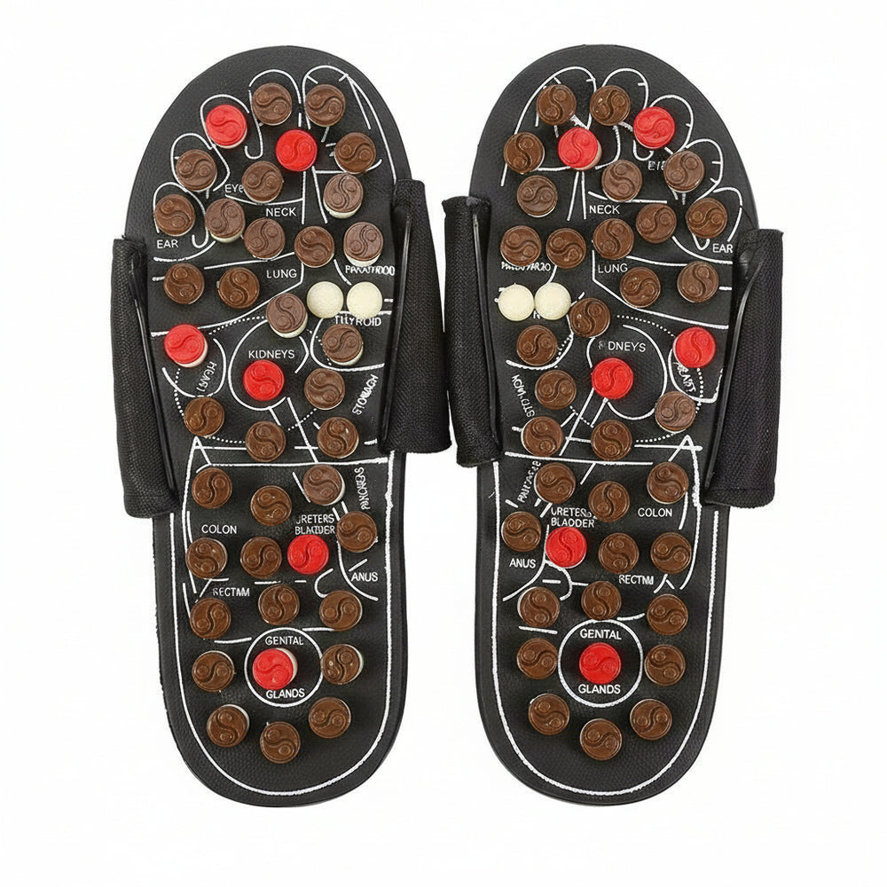 Revitalize Your Feet with Acupuncture Therapy Foot Massage Slippers - Perfect for Reflexology and Ultimate Foot Care