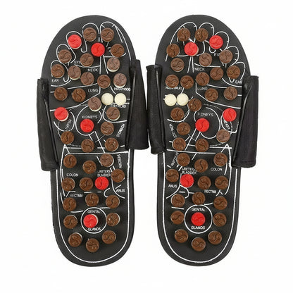 Revitalize Your Feet with Acupuncture Therapy Foot Massage Slippers - Perfect for Reflexology and Ultimate Foot Care