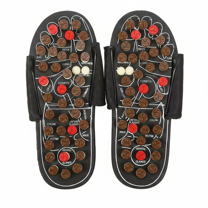 Revitalize Your Feet with Acupuncture Therapy Foot Massage Slippers - Perfect for Reflexology and Ultimate Foot Care