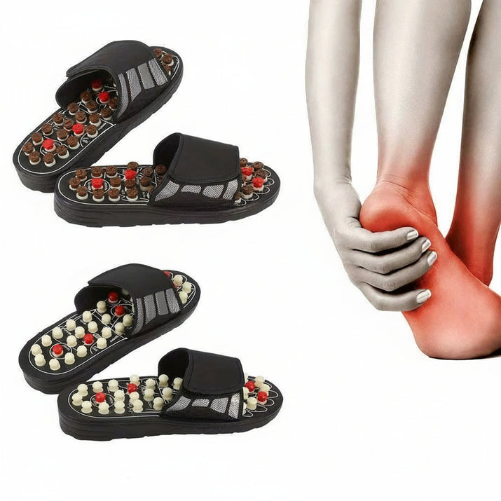 Revitalize Your Feet with Acupuncture Therapy Foot Massage Slippers - Perfect for Reflexology and Ultimate Foot Care