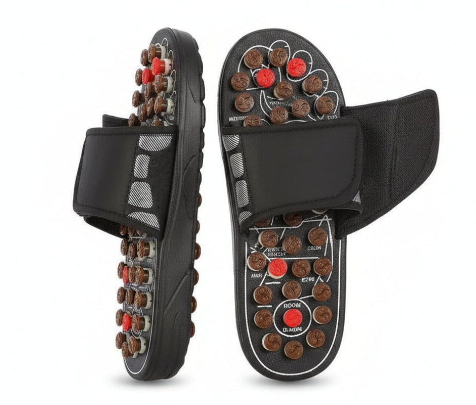 Revitalize Your Feet with Acupuncture Therapy Foot Massage Slippers - Perfect for Reflexology and Ultimate Foot Care